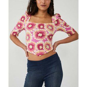 NWT Free People Give Me More Top / Pop Combo